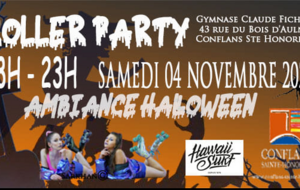 Roller party Halloween le 4 novembre