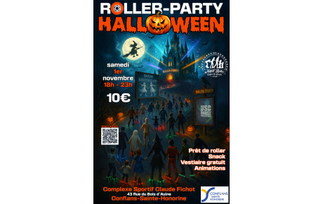 MilPat'Roller, Roller Party et Halloween le 1er novembre